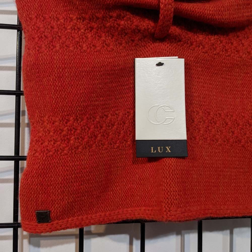 Neck warmer | stylish | heather ruby - Picture 2 of 3